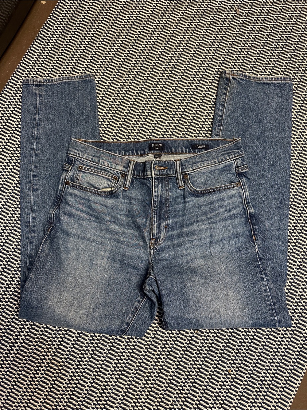 J. Crew Skinny Jeans in Medium Blue Wash